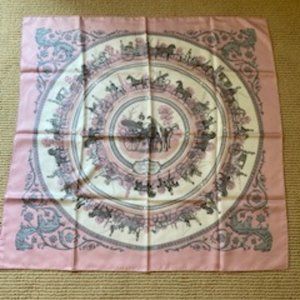 Hermes Silk Scarf